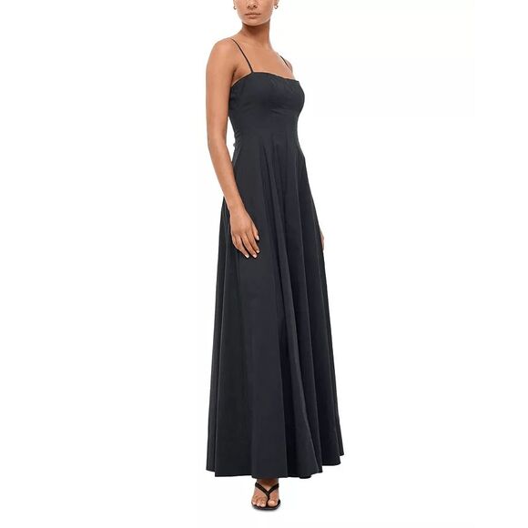 STAUD Wylie Poplin Maxi Dress Size US 8 $395 - Picture 3 of 11